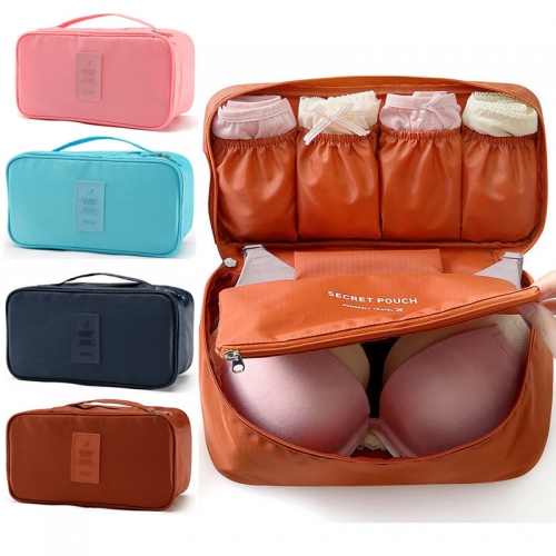 韩版二代旅行文胸包 便携分类整理收纳袋 多功能内衣内裤收纳包