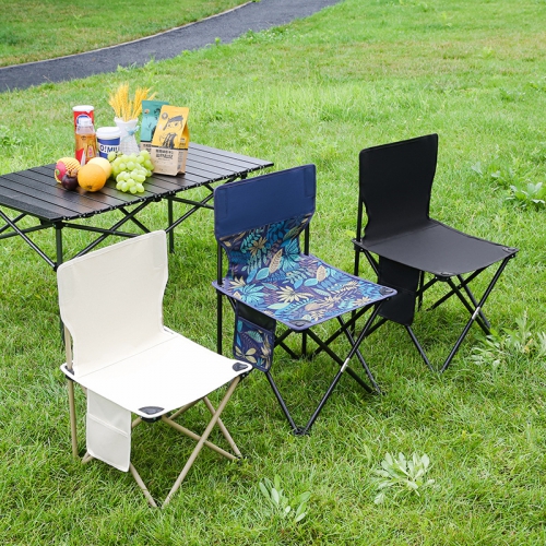 户外折叠椅露营野餐便携折叠椅靠背钓椅家用郊游多功能休闲写生椅