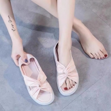 2021 summer sandals women's leather non-slip